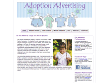 Tablet Screenshot of adoptionadvertising.org